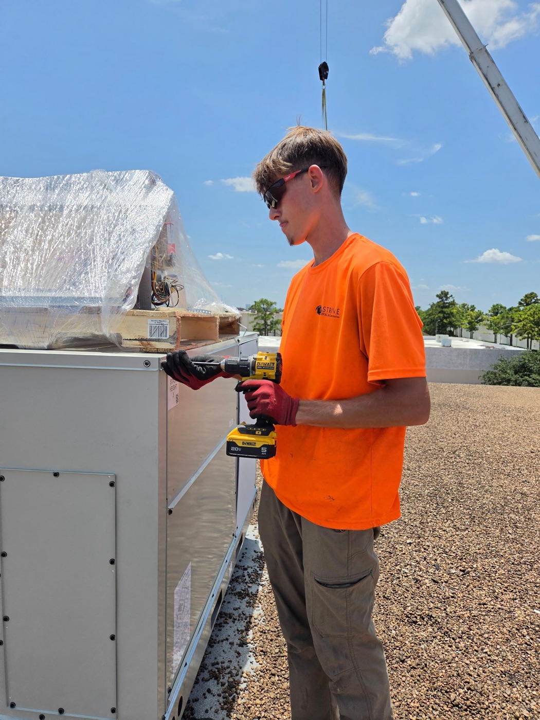 Finn, Technician at Strive HVAC & Construction