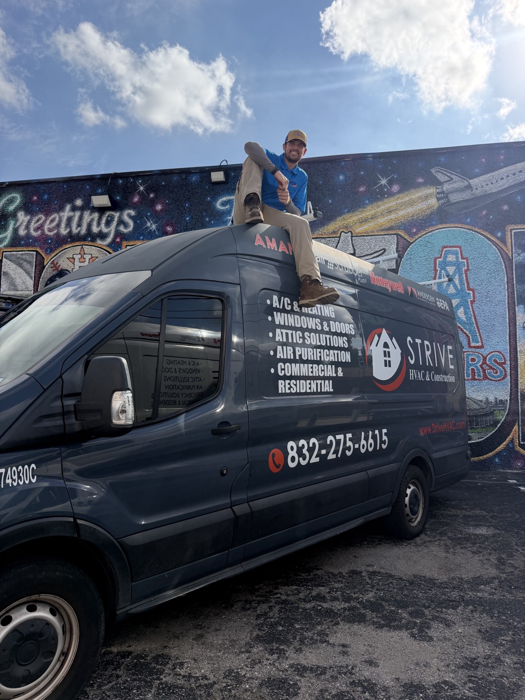 Sam, Solution Specialist at Strive HVAC & Construction
